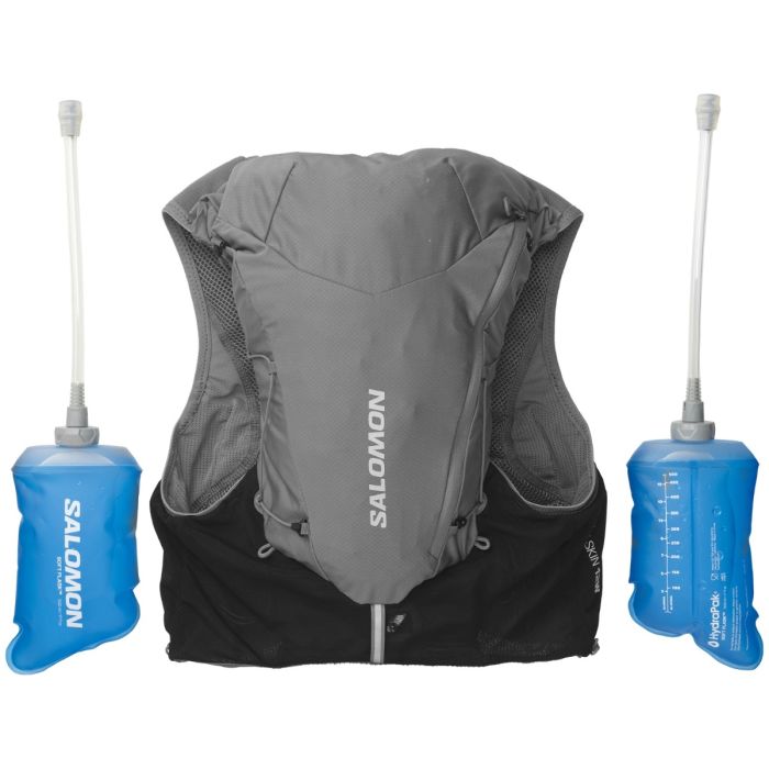 Salomon Dame Rygsække og tasker Advanced Skin 12 With Flasks Grå