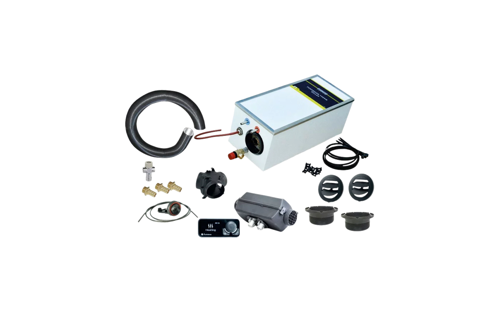 Pundmann Warmduscher-Set 12V / 200 W / Air 4D / 6 Liter