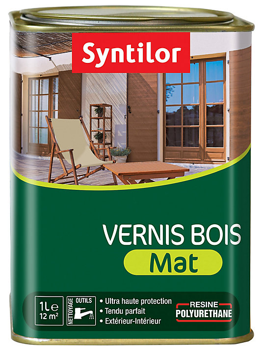 Vernis extérieur BSC Incolore Mat Syntilor - 1 L