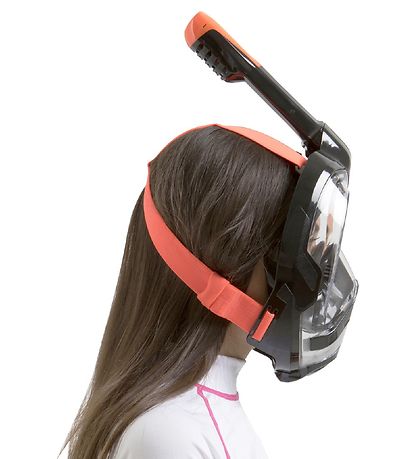 Seac Schnorchelmaske - Unica - Schwarz/Orange