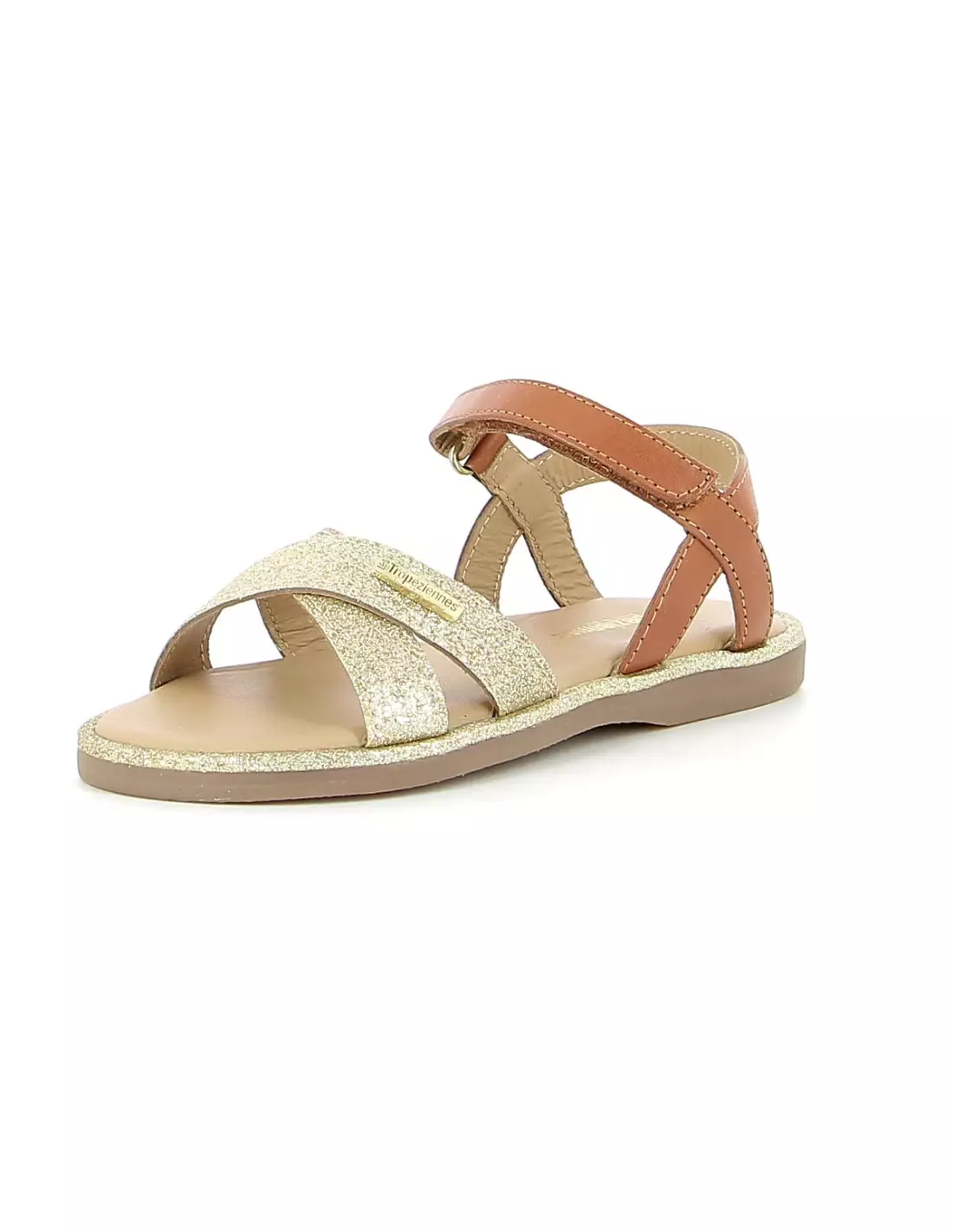 LES TROPEZIENNES IREVA - Sandales & nu-pieds Tan