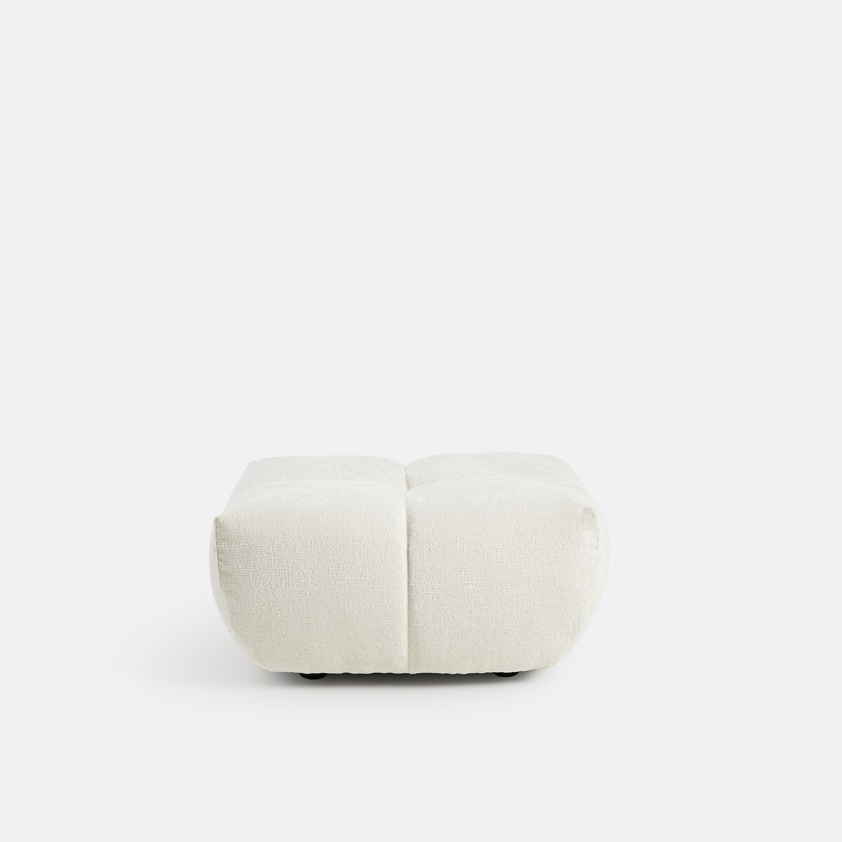 LA REDOUTE INTERIORS<br>Puff, veludo grosso, L83 cm, Nuria