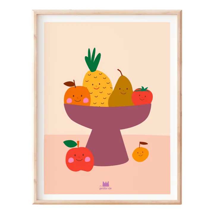 Ma petite vie Affiche Fruits