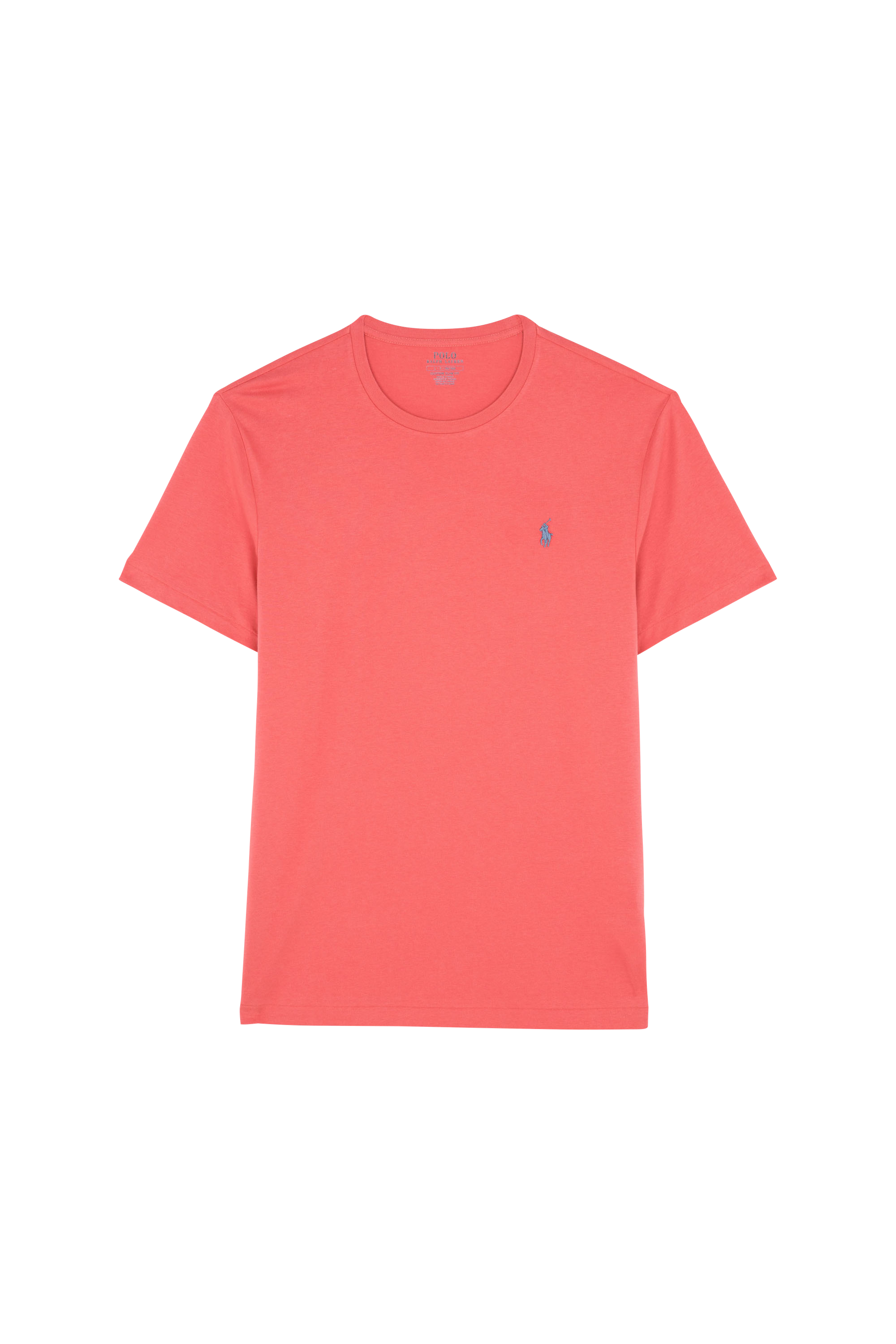 POLO RALPH LAUREN T-shirt  Custom Slim Fit Jersey Crewneck T-Shirt Rouge