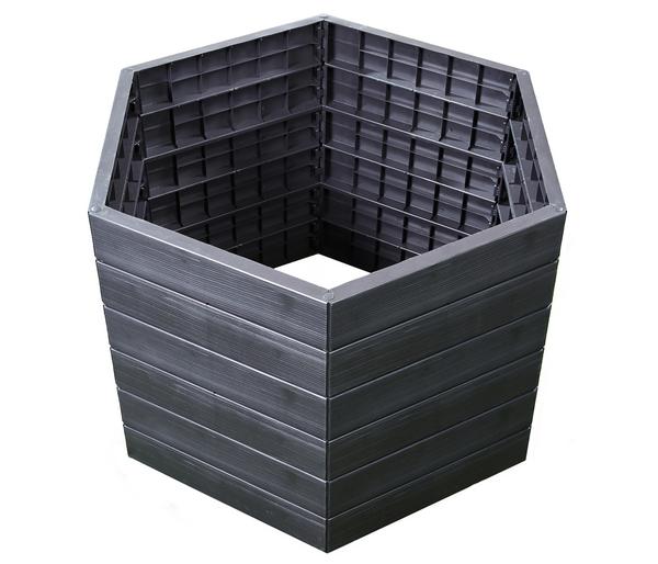 Garantia Kunststoff-Hochbeet Ergo Wood inkl.