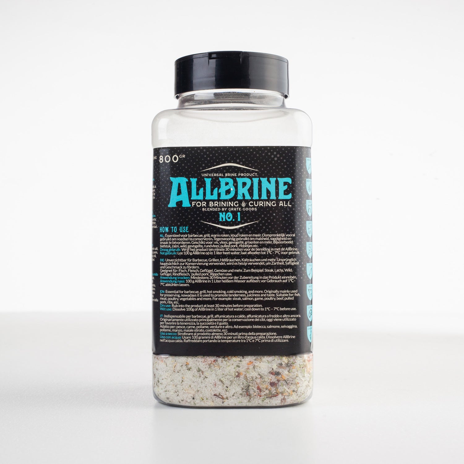 Grate Goods kruiden Allbrine number one 800 gr