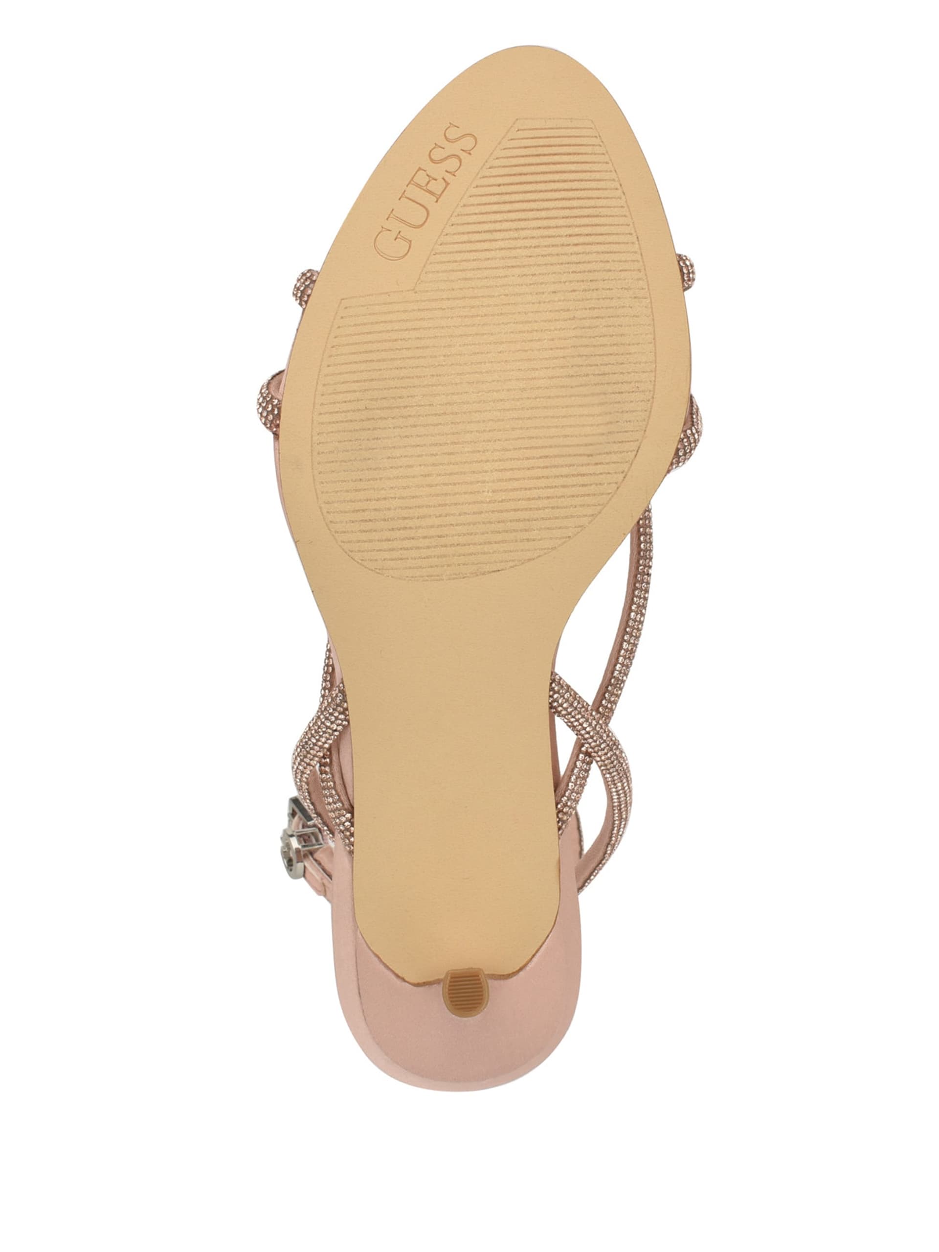 Sapatos de salto alto com tiras e strass Merlota