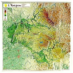 GEORELIEF - GEORELIEF D12 AVEYRON 31X31