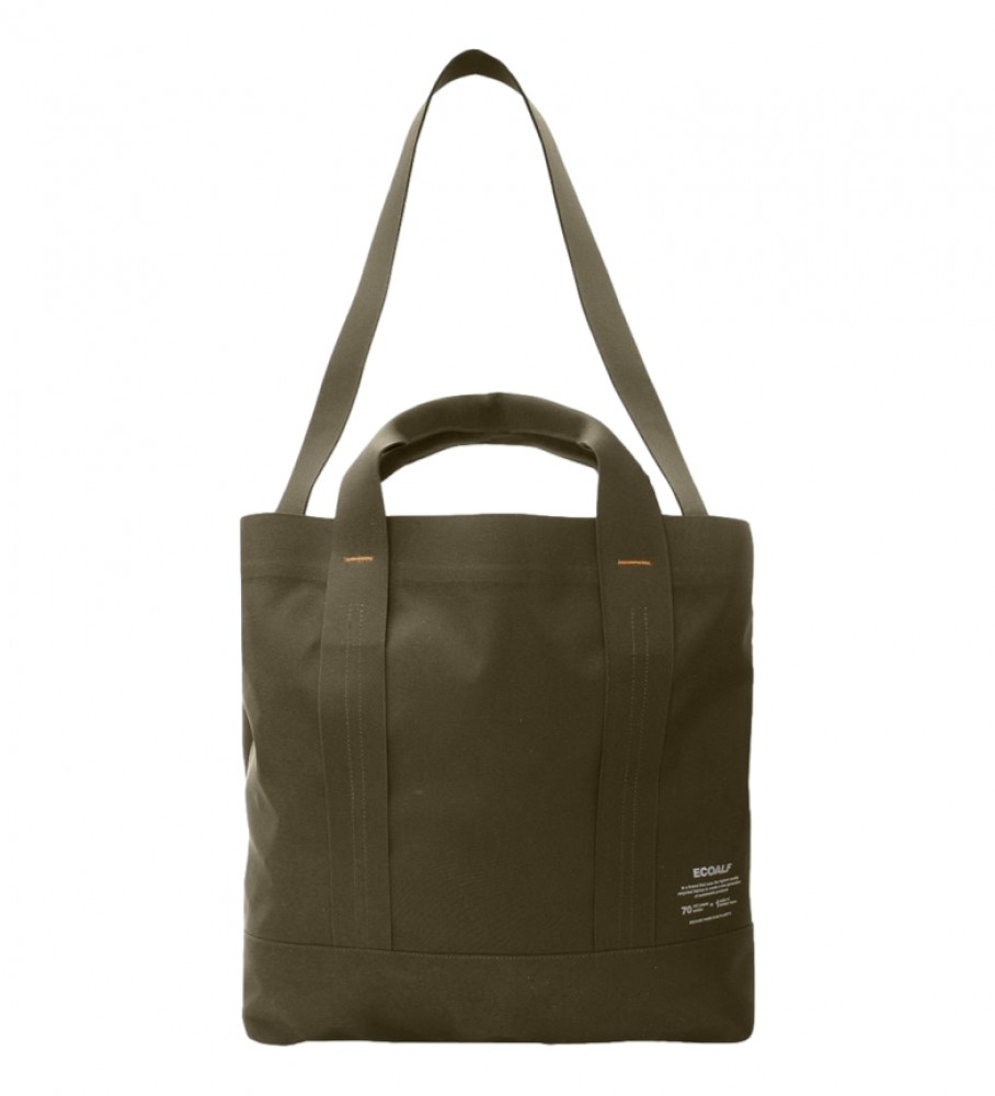 Sacola de compras ECOALF Bonded, cor cáqui