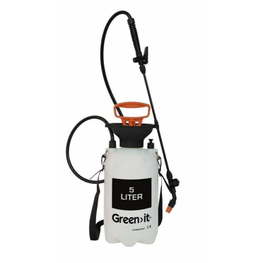 RYGGSPRØYTE GREEN IT MED PUMPE 5L