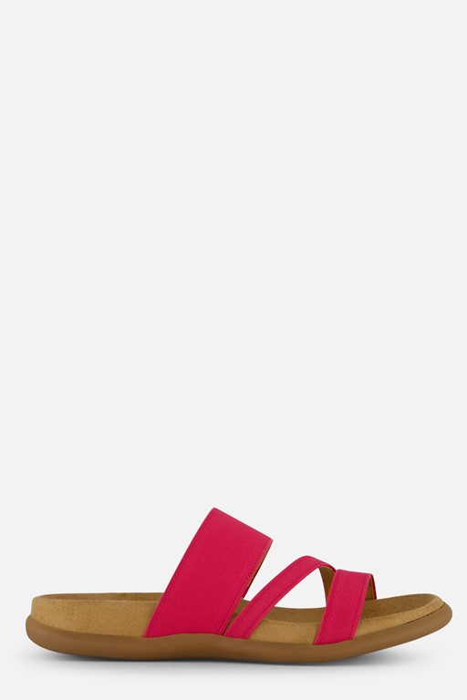 Gabor Sandalen roze Textiel