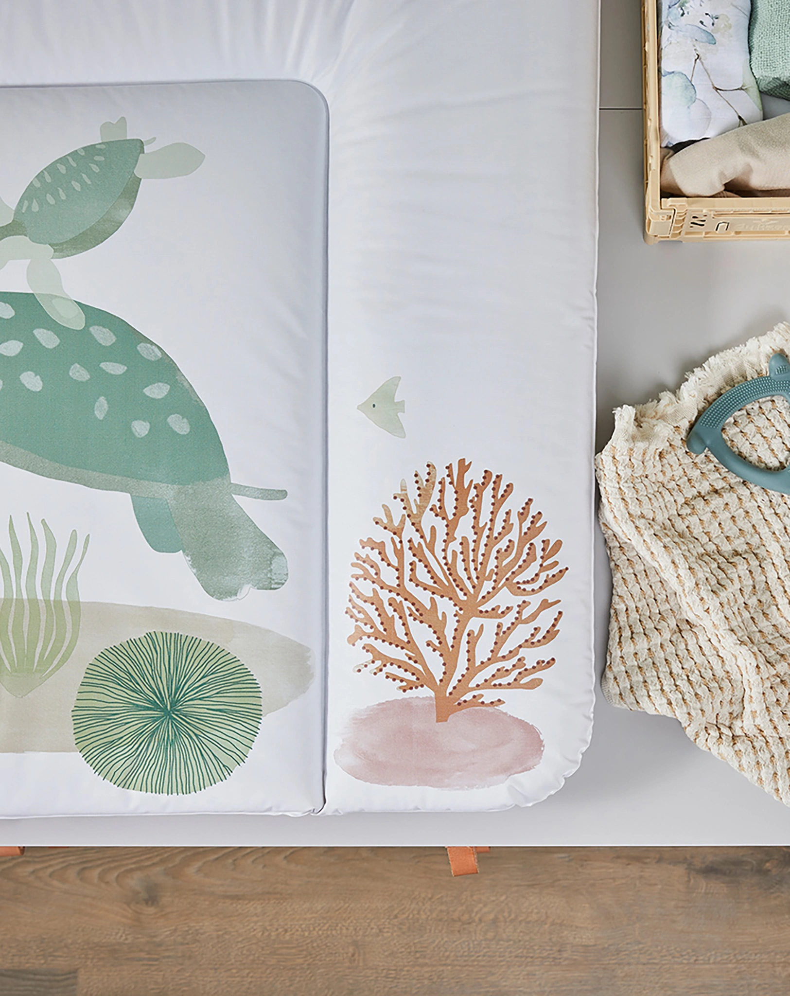 Wickelauflage SEA LIFE (85x72)