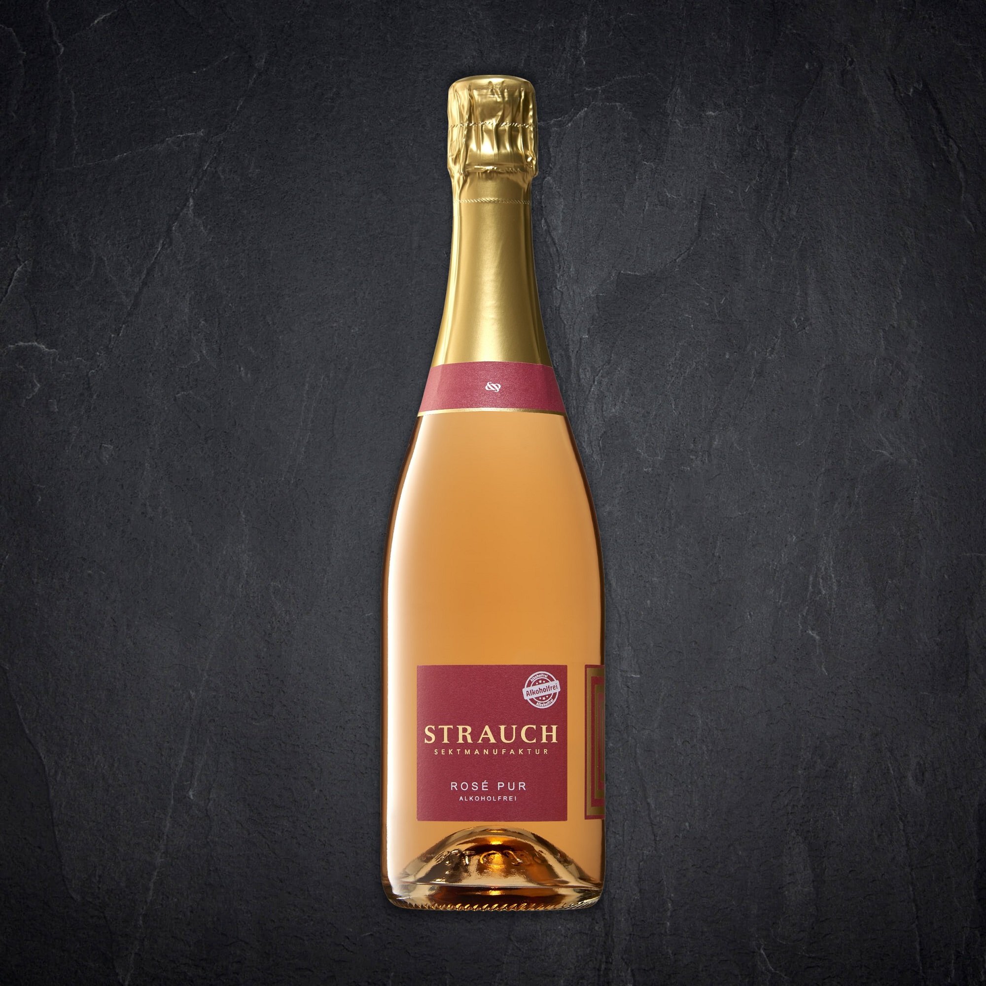 Sektmanufaktur Strauch Rosé Pur Alkoholfrei