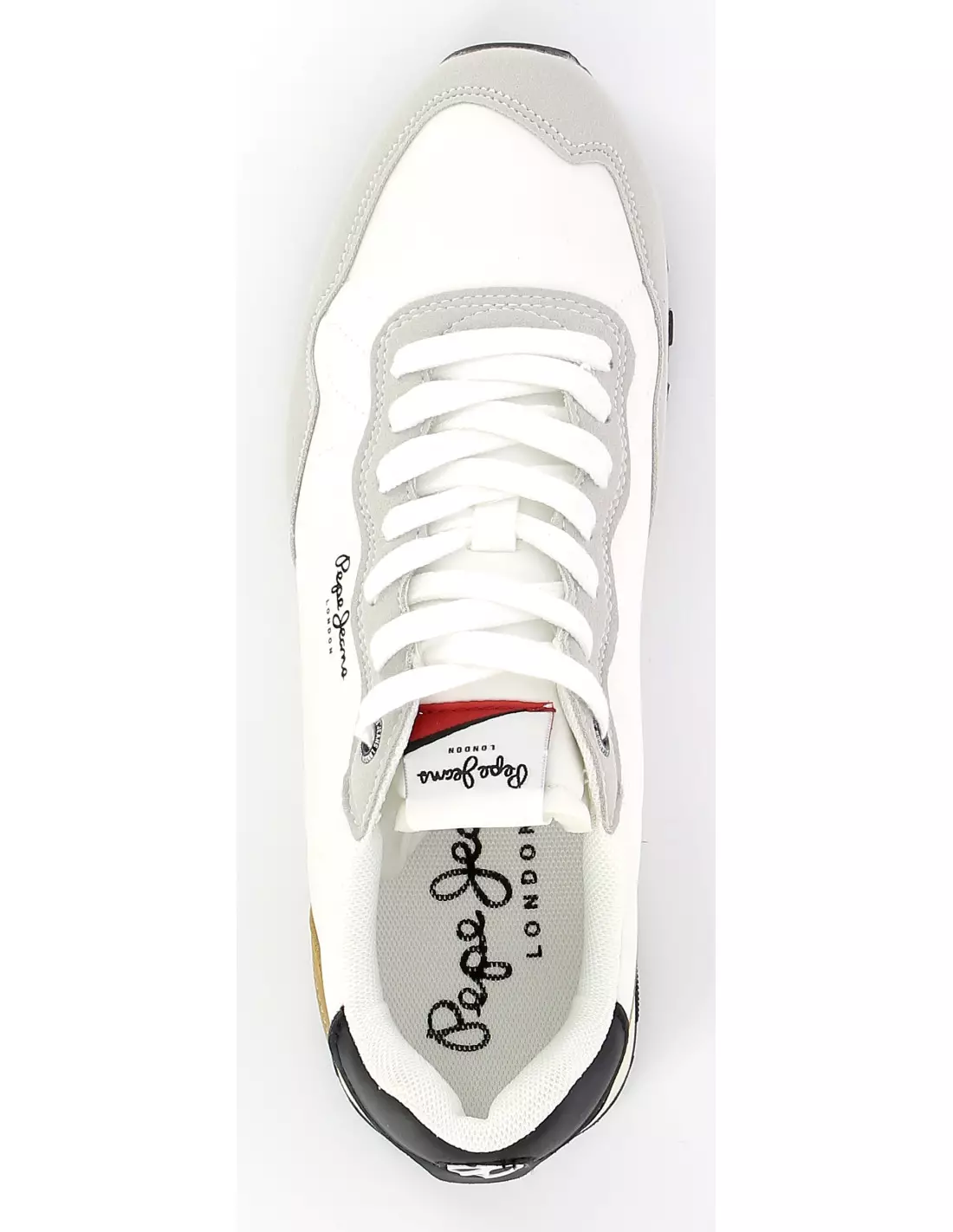 NATCH MALE PMS30945 - Baskets BLANC