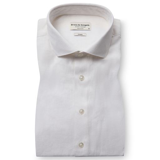 Bruun & Stengade Perth Skjorte, White, L