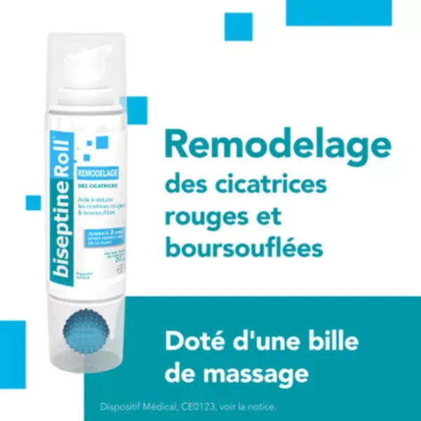 Biseptine Roll Remodelage des Cicatrices 20g
