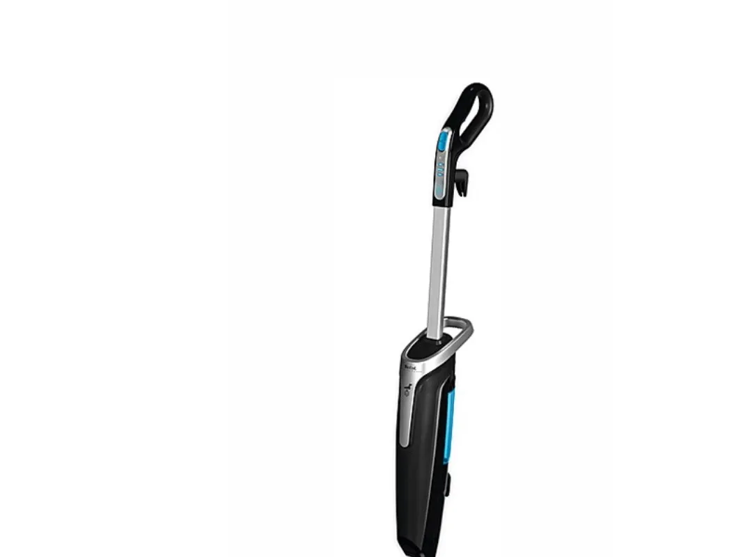 Tefal VP6555RH, Bærbar damprenser, 0,6 L, Sort, Sølv, Knapper, 1200 W, 30 sek./side