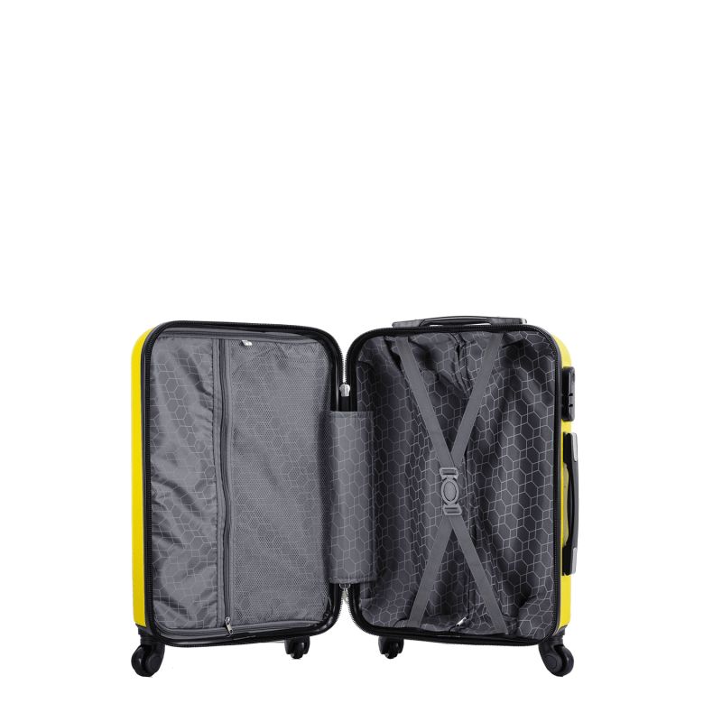 Lot valise cabine + vanity rigides 32402 Purple