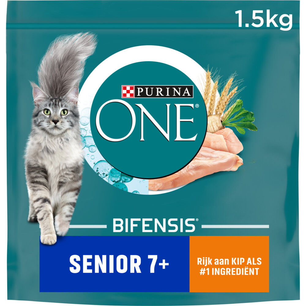 Purina ONE Senior Kip - Volkoren Granen1,5 kg