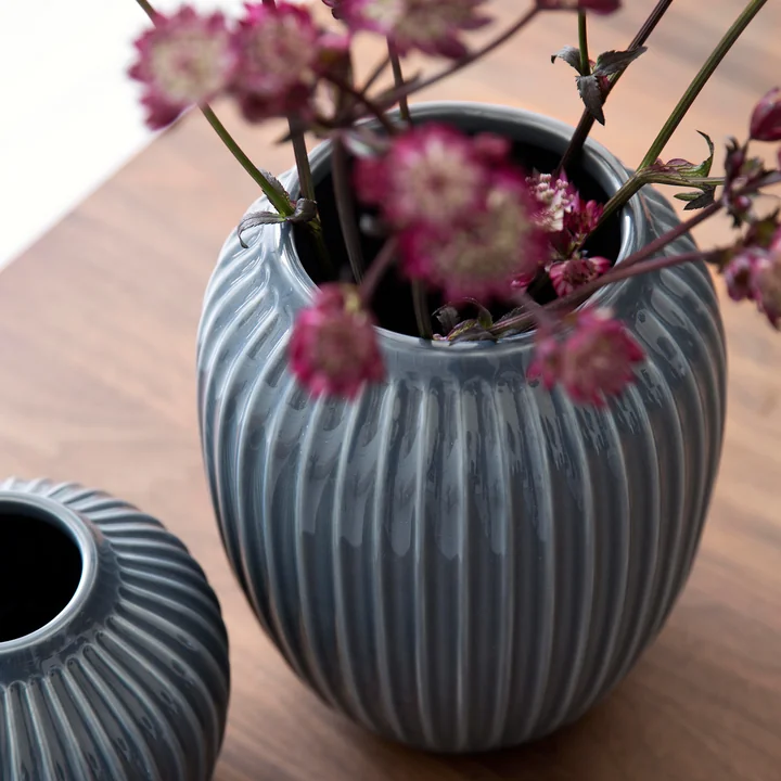 Kähler Design - Hammershøi Vase, H 10,5 cm / weiss
