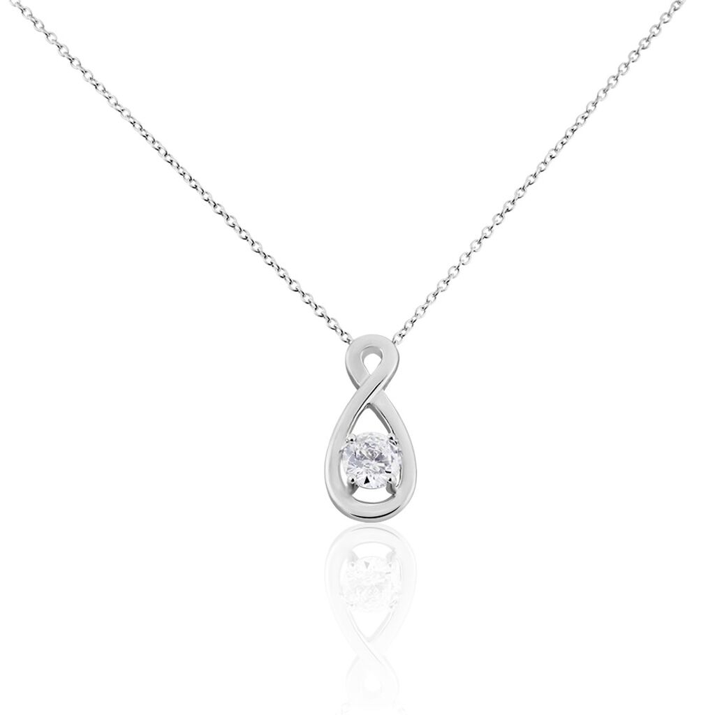 Collier Euphorbe Argent Oxyde