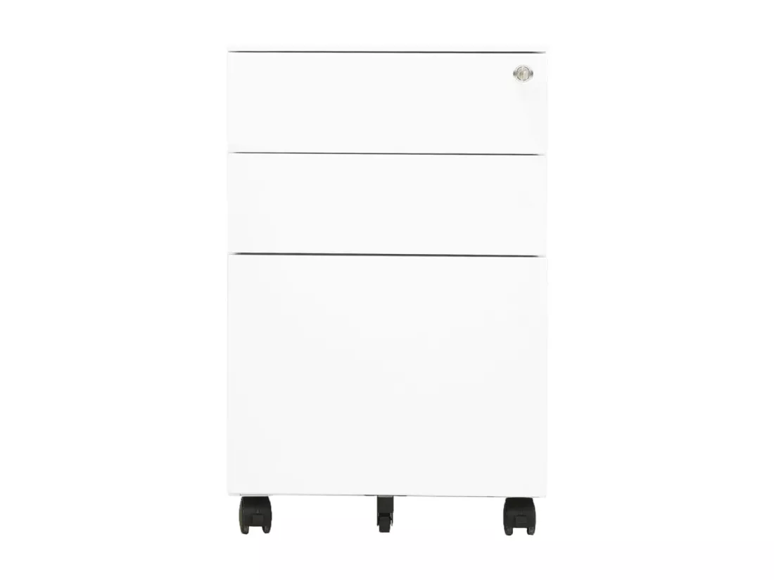 Classeur mobile Blanc 39x45x60 Acier