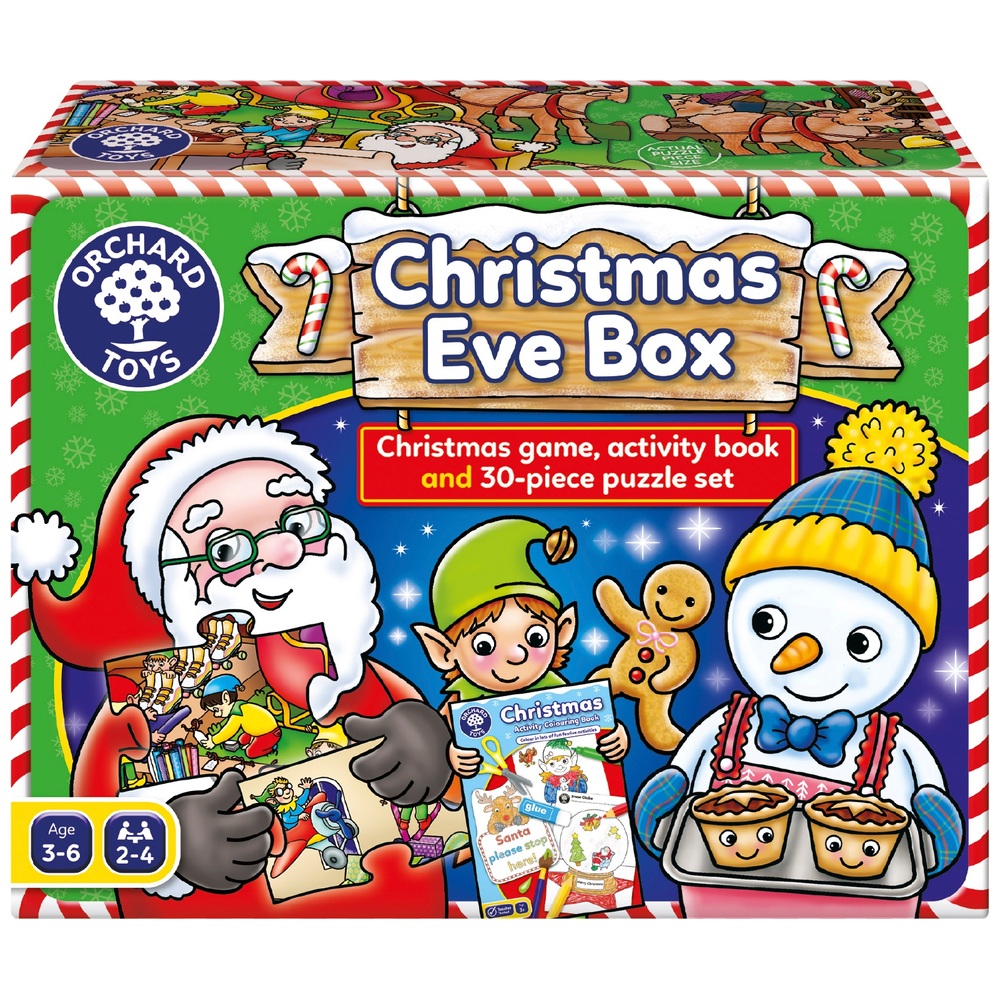 Orchard Toys Weihnachtsabendbox mit Spielen und Puzzle