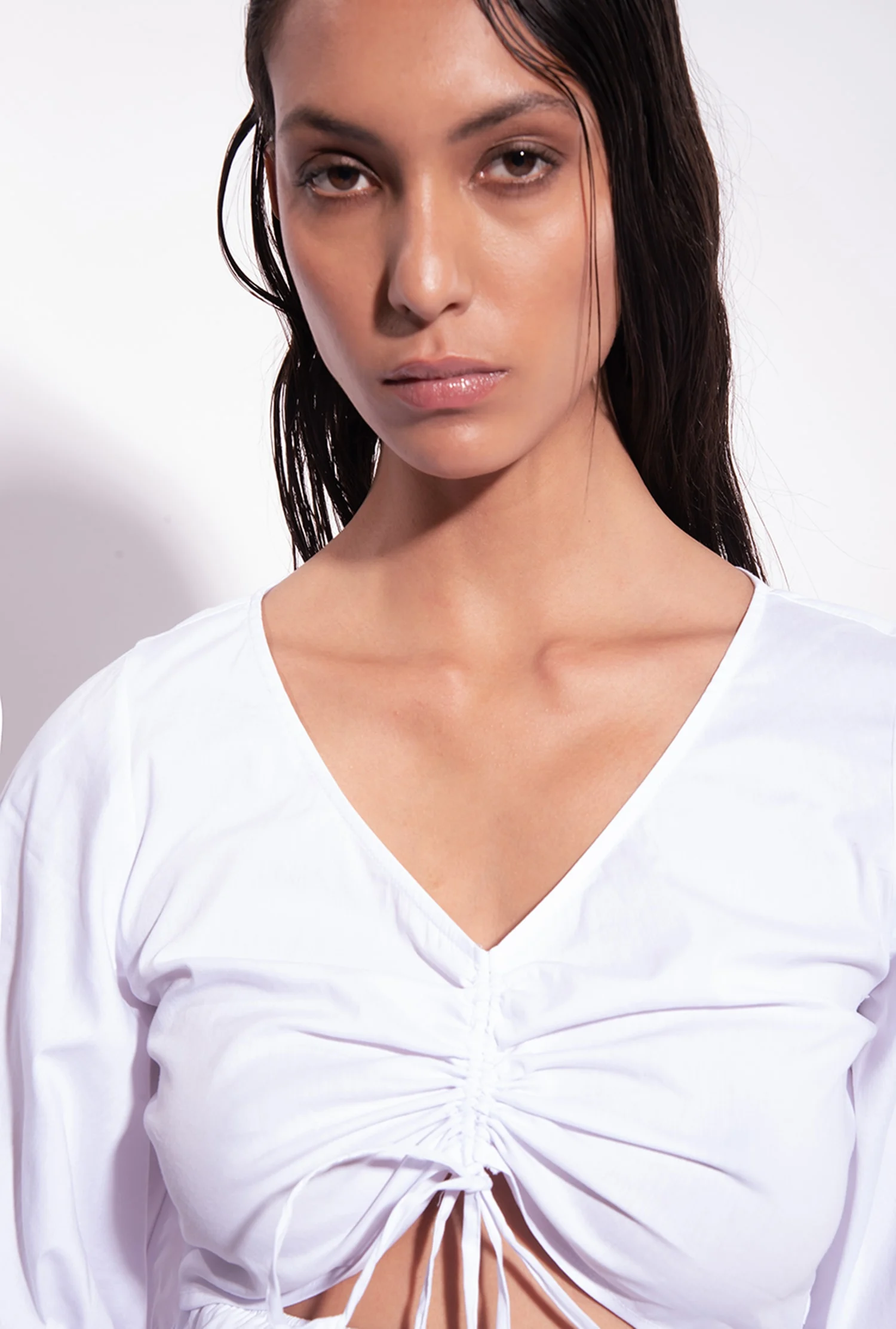 Robe courte | Blanc