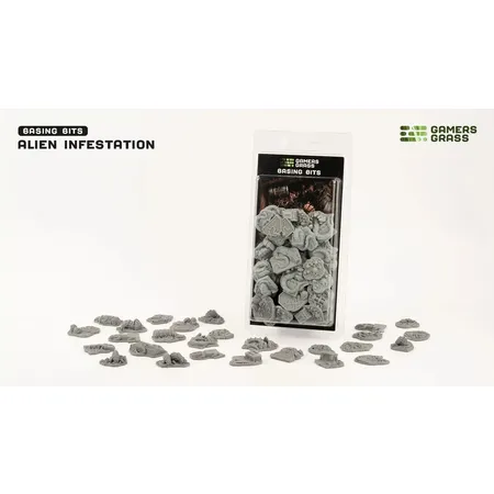 Gamer Grass Basis Gestaltung Basing Bits Alien Befall