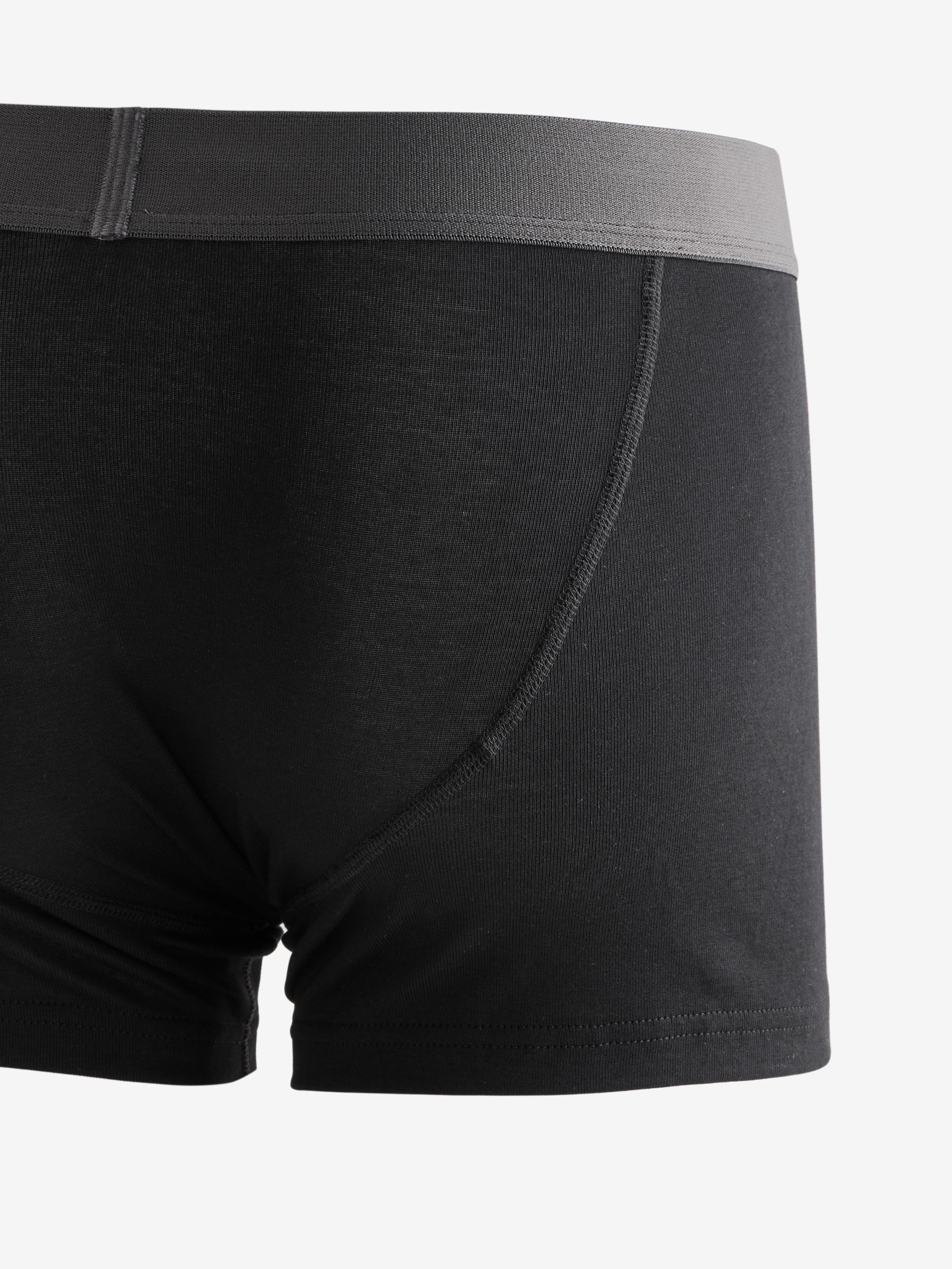 Zwart - Verpakking van 4 - 100% katoenen boxershorts