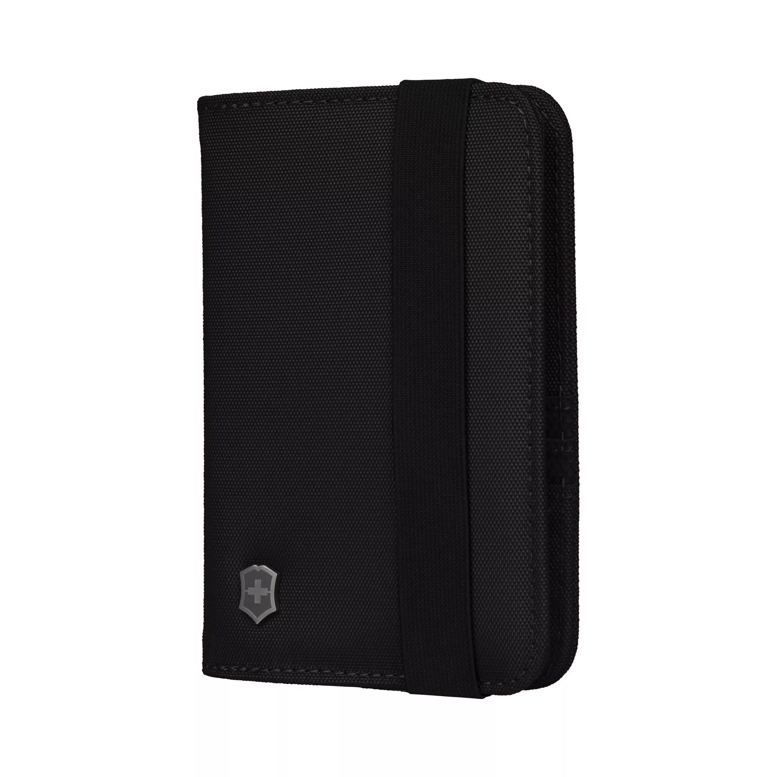 Ausweismappe mit RFID-Schutz-schwarz