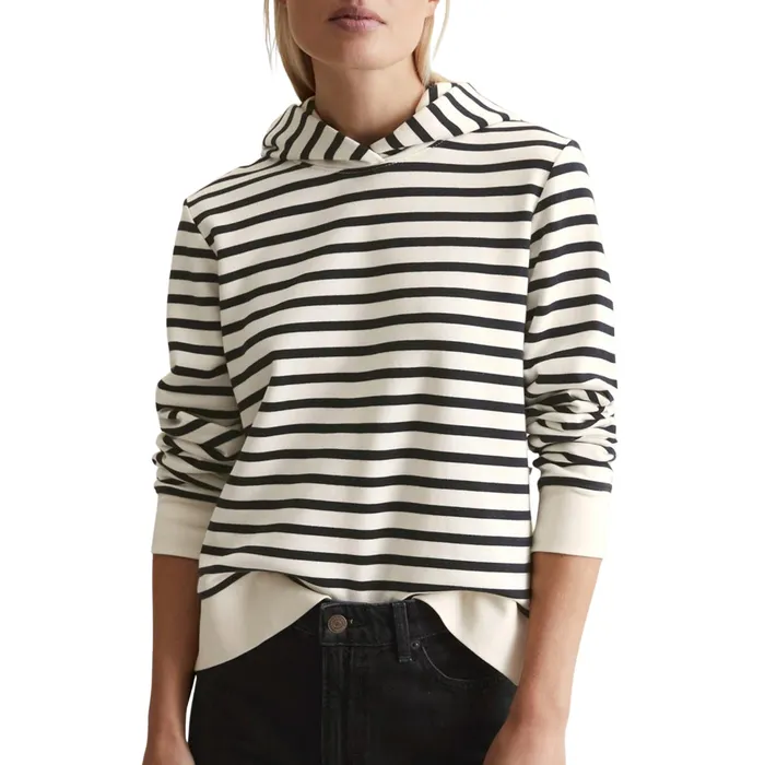 Marc O'Polo Striped Hoodie Dames