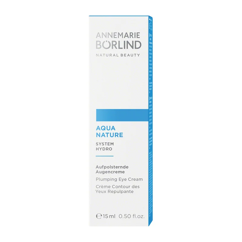 AQUANATURE, Aufpolsternde Augencreme, 15ml