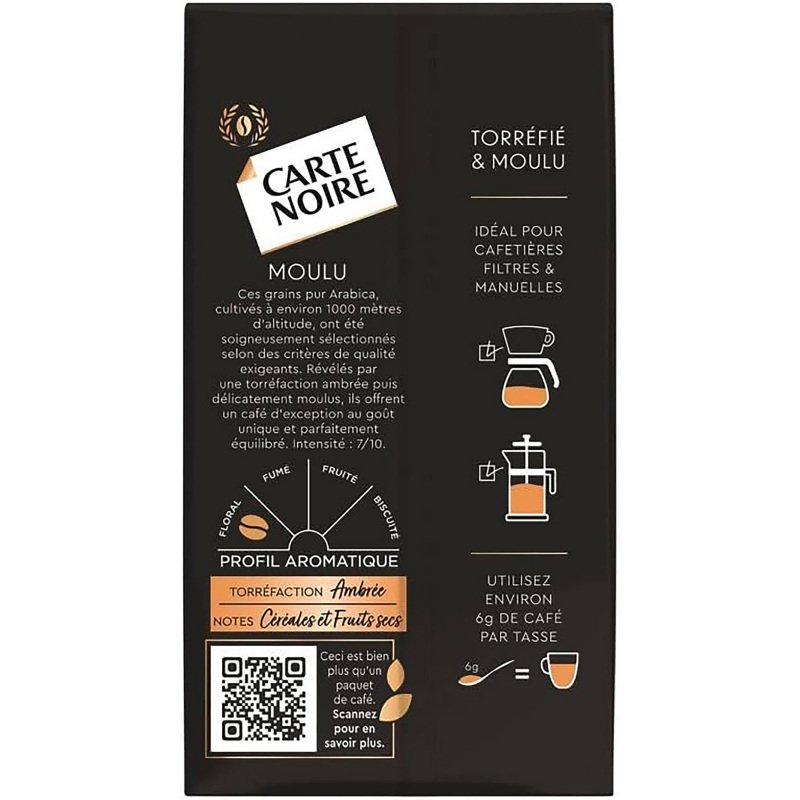 Café moulu Carte Noire Classique - Paquet 250 g