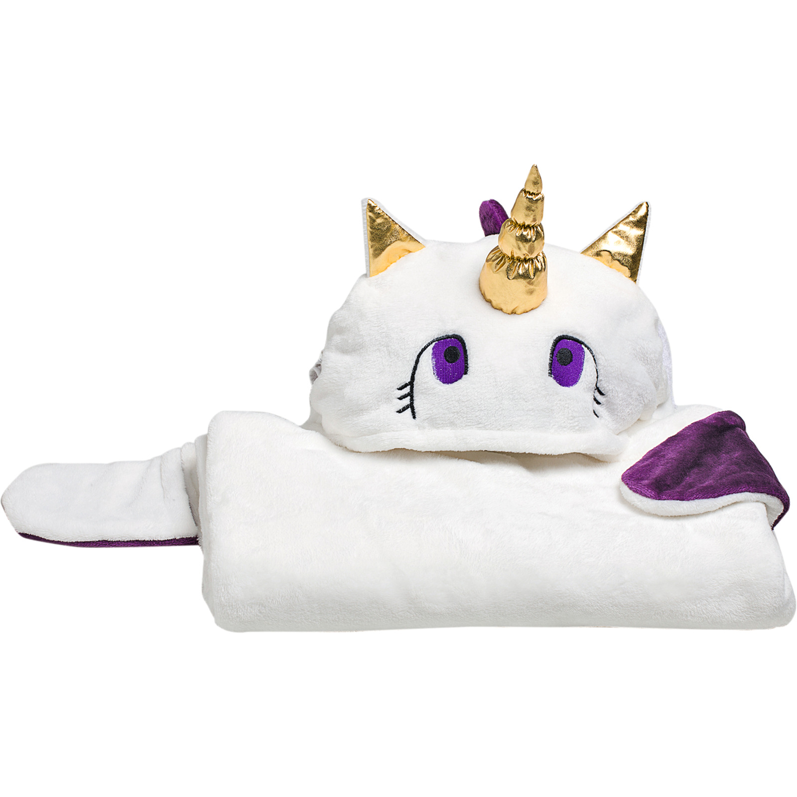 Kinder-Kapuzendecke Einhorn
