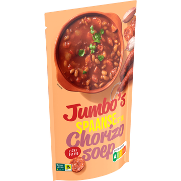 Jumbo's Spaanse Stijl Chorizo Soep 570ML