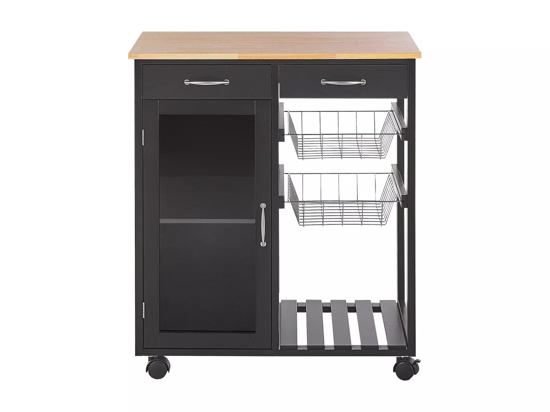 Chariot de cuisine BOVES Noir