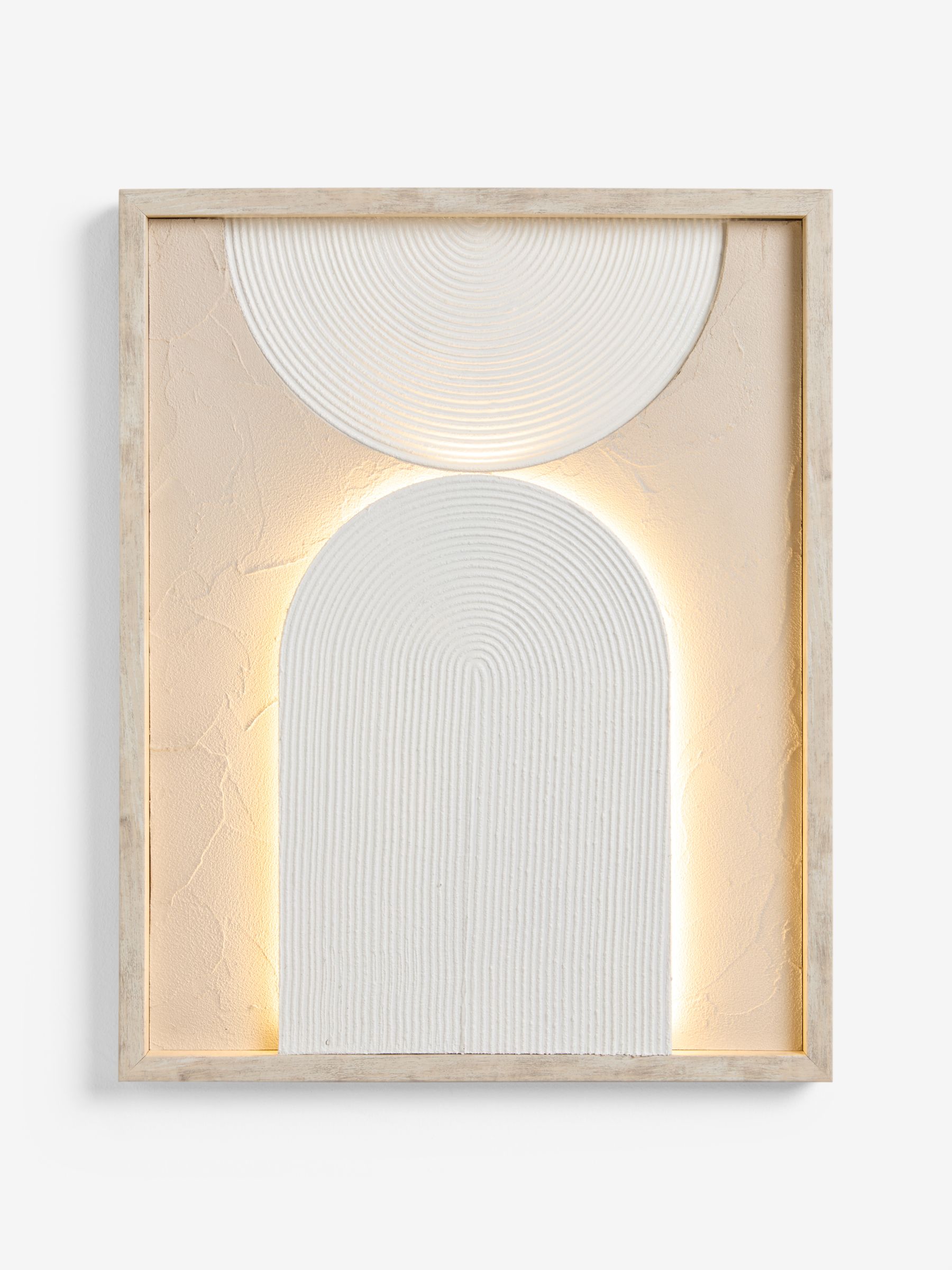 Verlichte abstracte textuurkunstwerken voor aan de wand