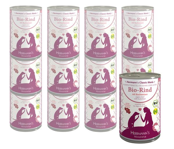 Herrmann's Nassfutter für Hunde Classic Menü