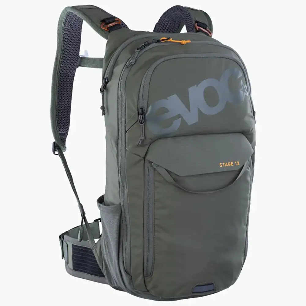 Evoc Stage 12L Dagrugzak Donkergroen