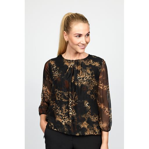 2-Biz Assa Bluse, Animal, M