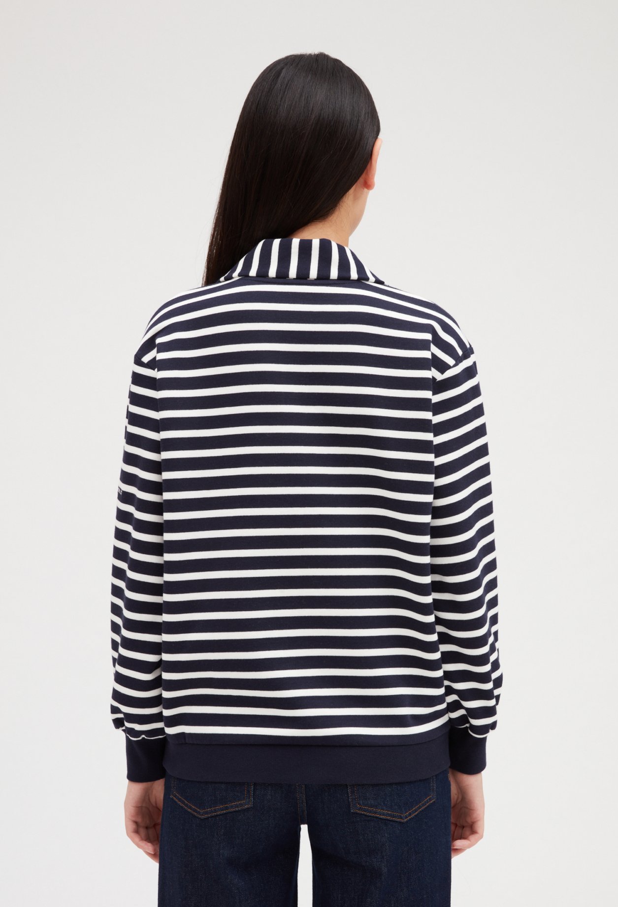 Pull marin maille