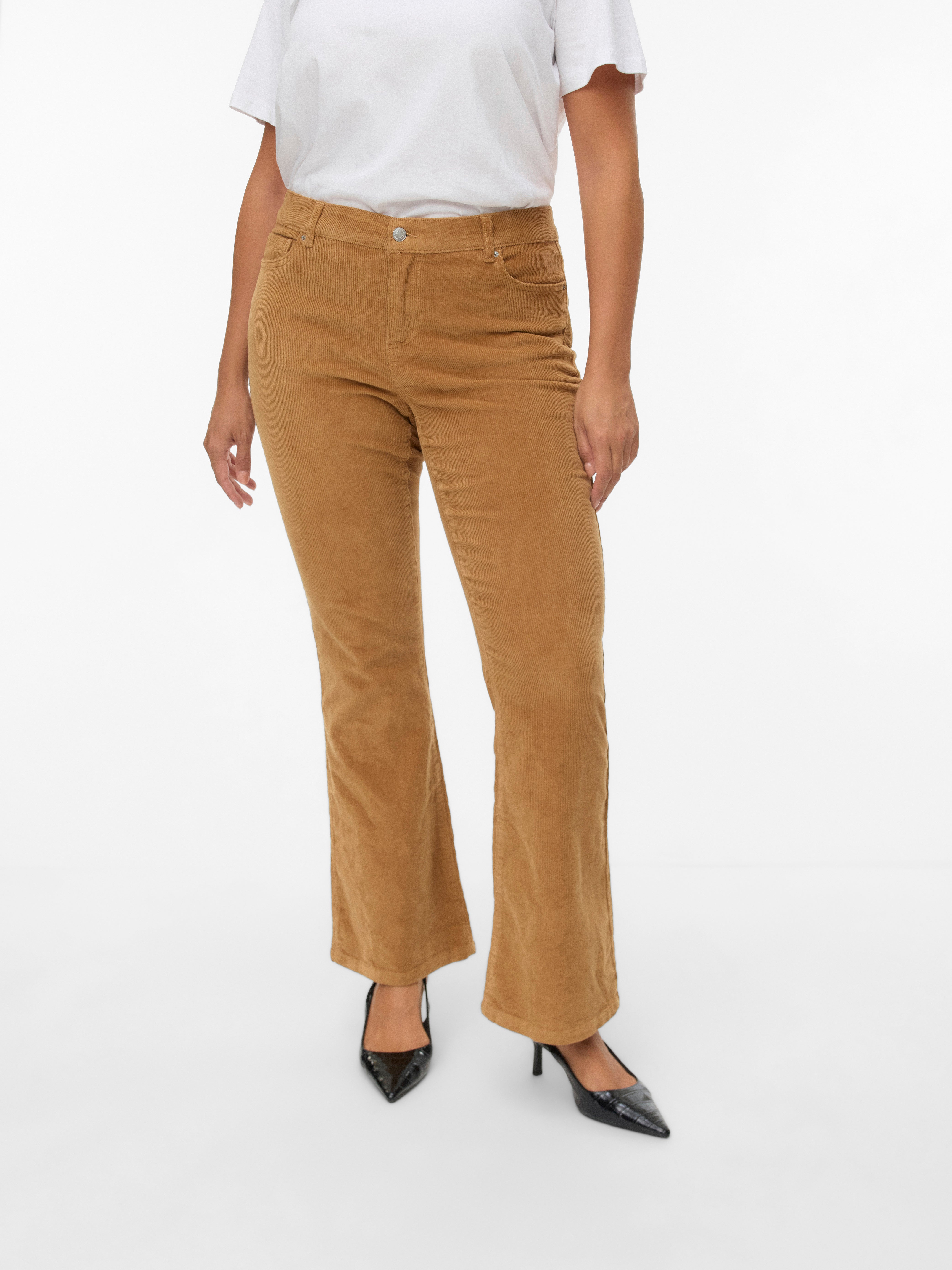 VMCSIRI Mid rise Corduroy Broek