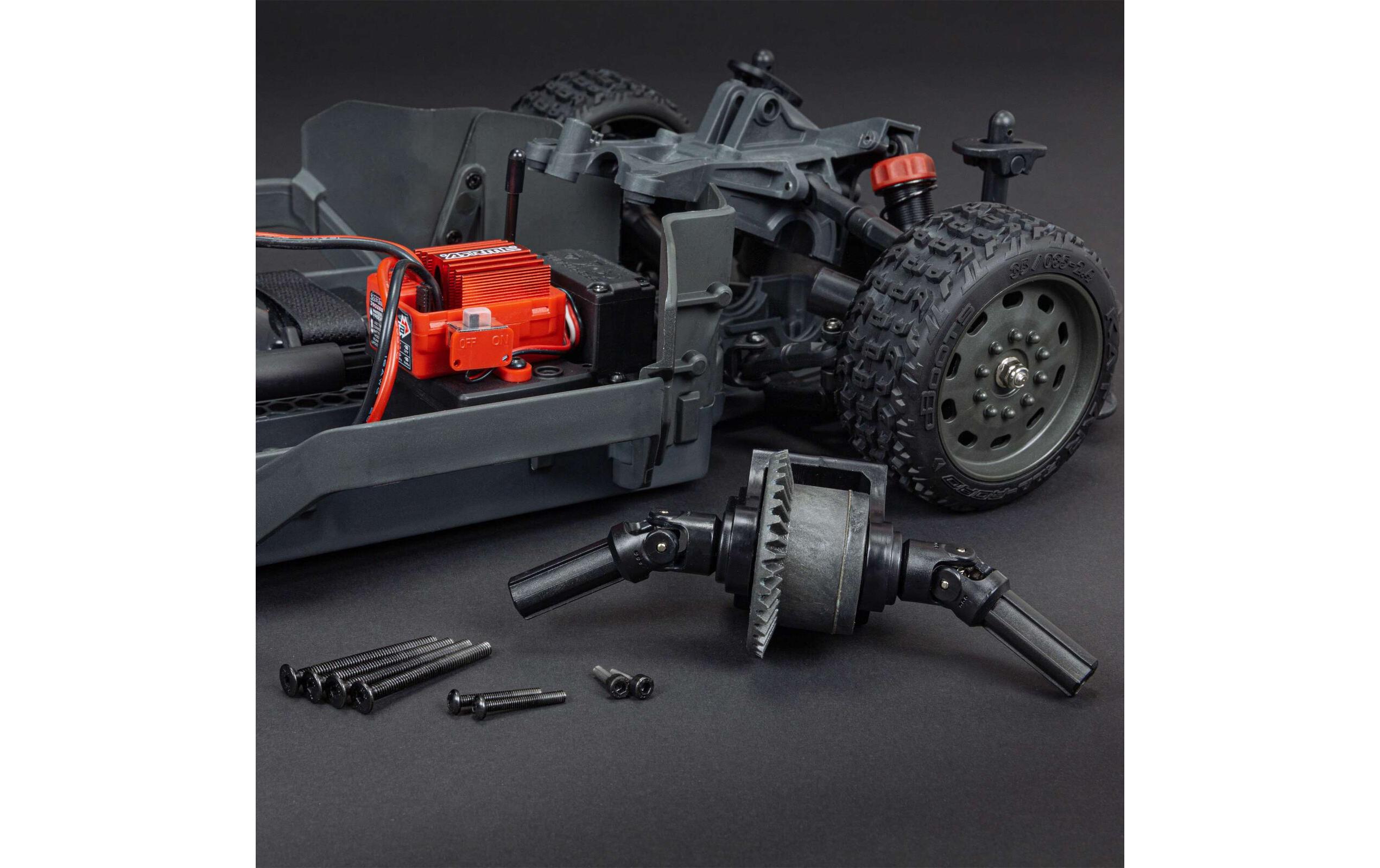 Infraction 4x4 Mega, Türkis/Bronze 1:8, RTR<br>Street Bash Resto-Mod Truck im Massstab 1:8