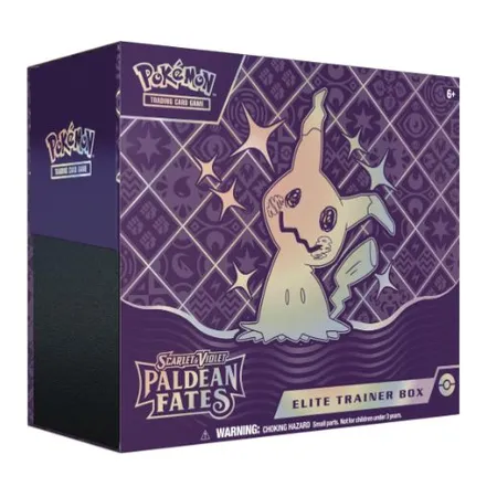Pokemon Scarlet & Violet Elite Paldean Fates Trainer Box (Englisch)