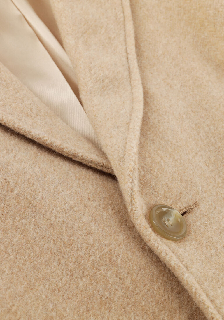 VANILIA beige vanilia blazer wool blend blazer
