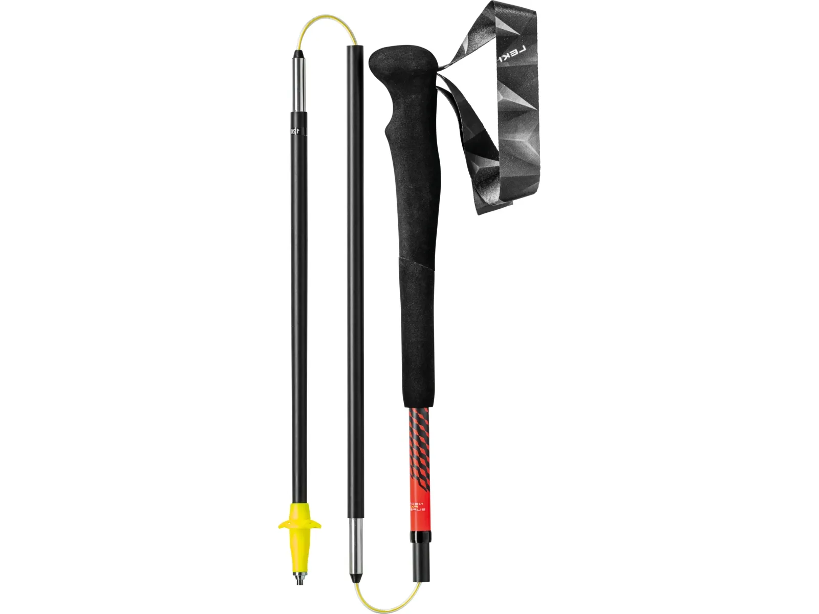 LEKI Neotrail FX.One Superlite, Unisex, Sammenfoldelig, Stiløb, I-type greb, Skum, Carbon (HRC Max)