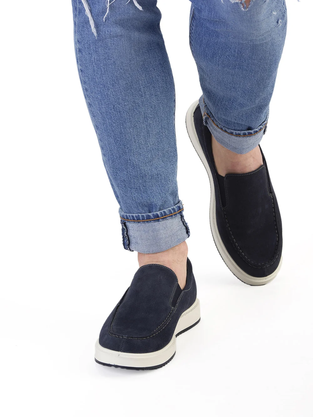 Slipper Genua blau