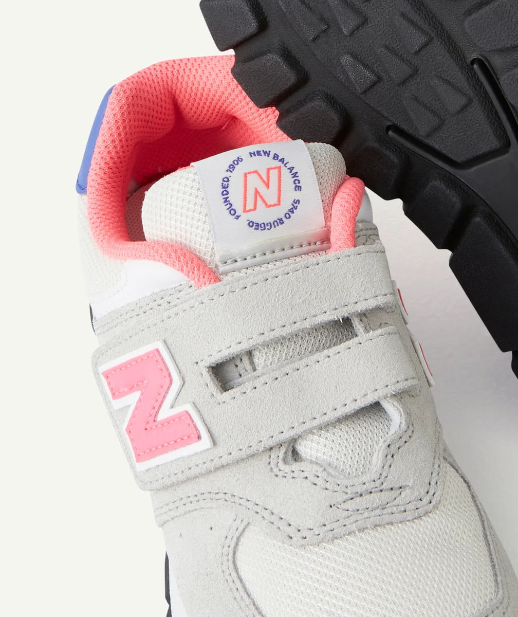 NEW BALANCEBASKETS 574 GRIS ROSE ET BLEU