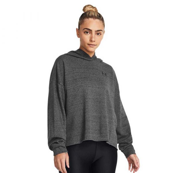 Under Armour Rival Terry Os Hoodie Cinzento S Mulher